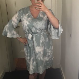 Light blue Banana Republic dress with pockets!